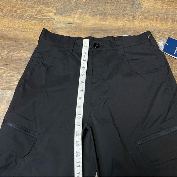 NWT Propper Unhemmed Summerweight Tactical Pants Women's 8 Trousers Black UPF - Picture 4 of 16